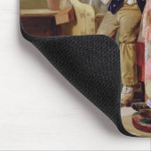 Het patchwork-kwilt muismat (Hoek)