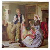 Het patchwork-kwilt tegeltje (Voorkant)