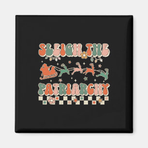 Het patriarchaat van het feminisme meme retro Chri Magneet