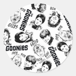 Het patroon Goonies Characters Ronde Sticker