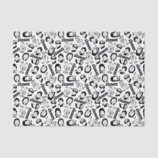Het patroon Goonies Characters Tissuepapier (Voorkant)