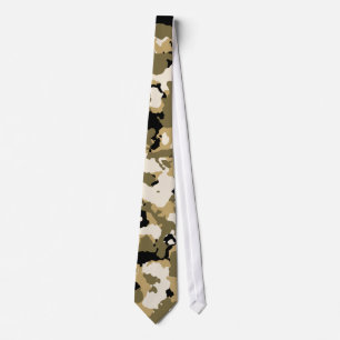 Het Patroon van de Camouflage van de woestijn Stropdas