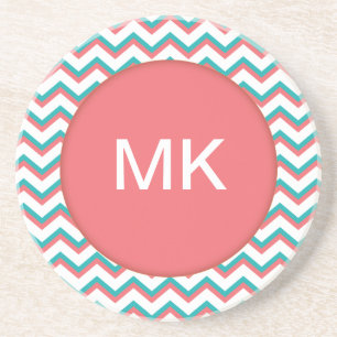 Het Patroon van de Chevron van het zuidwesten Zandsteen Onderzetter