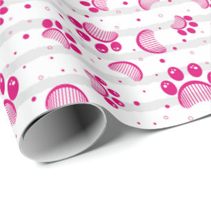 Het Patroon van de Druk en van de Grooming van de Cadeaupapier