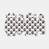 Het patroon van de Druk van de schilderingen Confe Bedankdoosjes (Uitgevouwen)