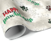 Het Patroon van de Drukken en van de Bomen van de Cadeaupapier (Rol Hoek)