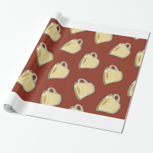 Het Patroon van de eierpunch Cadeaupapier