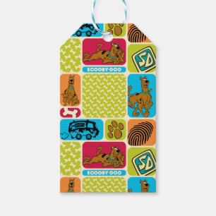Het Patroon van de Geheimzinnigheid scooby-Doo Cadeaulabel