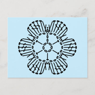 Het Patroon van de Grafiek van de Ventilator van d Briefkaart
