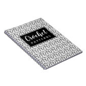 Het patroon van de Hooks van de Hooks Yarn & van d Notitieboek (Rechterzijde)