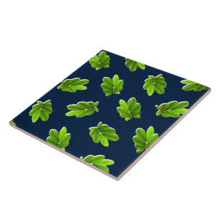 Het Patroon van de Keramische Tile van Tropics Tegeltje