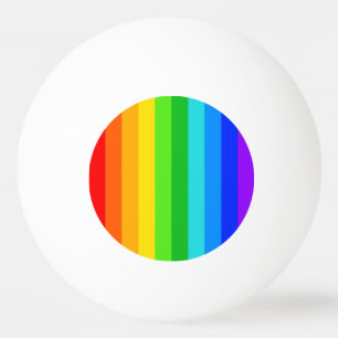 Het Patroon van de Streep van de regenboog #2 Pingpongballen