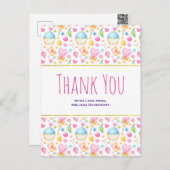 Het patroon van de Waterverf van het hart en van d Briefkaart (Voorkant / Achterkant)