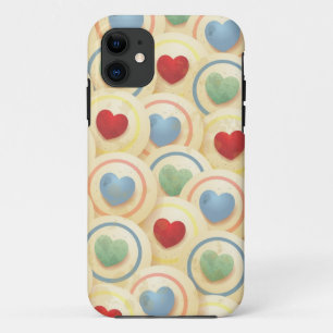 Het patroon van het hart in  stijl iPhone 11 hoesje
