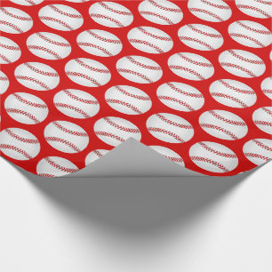 Het Patroon van het honkbal Cadeaupapier