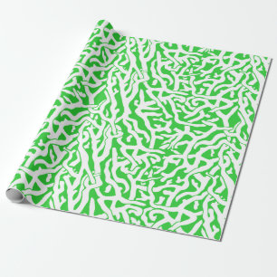 Het Patroon van het Koraalrif van het strand in Li Cadeaupapier
