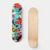 Het Patroon van het Speelgoed van het spelen Kinde Skateboard (Voorkant)