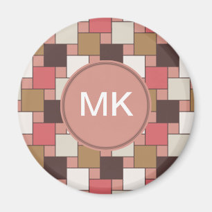 Het Patroon van het Weefsel van het Kruid van de Magneet