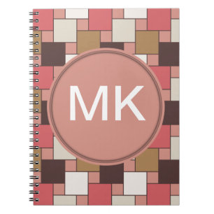 Het Patroon van het Weefsel van het Kruid van de p Notitieboek