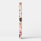 Het patroon van naadloze doedelcake. Handtekening Case-Mate iPhone Case (Achterkant / Rechts)