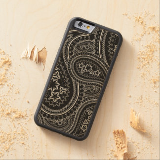 Het Patroon van Paisley Esdoorn iPhone 6 Bumper Hoesje