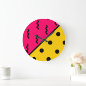 Het Patroon van PopArt Grote Klok (Huis)