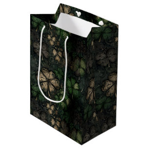 Het patroon van St. Patrick's Day Medium Cadeauzakje