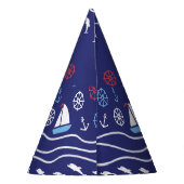 Het patroonleven:  Naadloos zee Feesthoedjes (Achterkant)