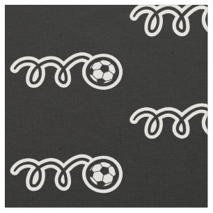Het patroonstof   van het voetbal de textieldruk stof