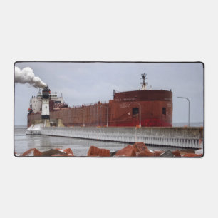 Het Paul R Tregurtha schip op Lake Superior Bureaumat