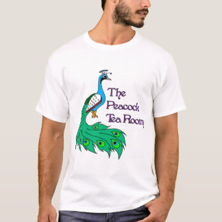 Het Peacock Tea Room Man Logo T shirt