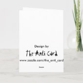 Het Peep Show Feestdagen Kaart (Achterkant)