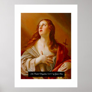 Het Penitent Magdalene Poster