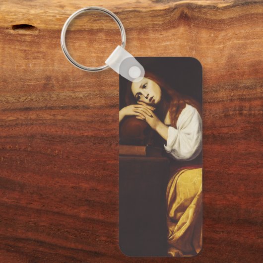 Het Penitent Mary Magdalene door Giacomo Galli Sleutelhanger (Voorkant)