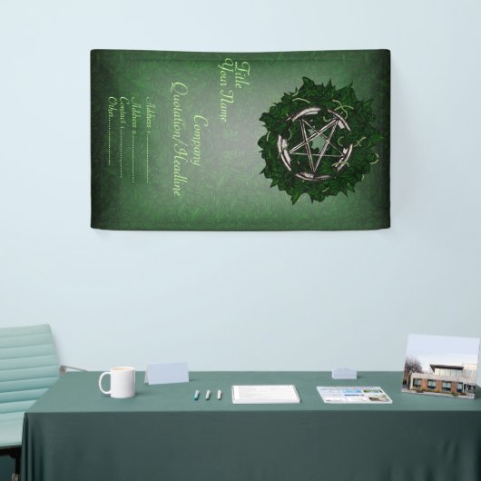 Het Pentacle en de Ivy Spandoek (Beurs)