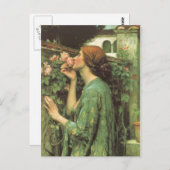 Het percentage Rozen Briefkaart (Voorkant / Achterkant)