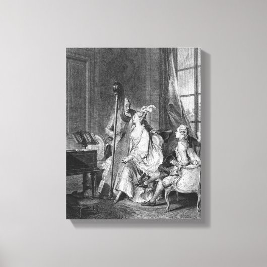 Het perfecte akkoord canvas afdruk (Voorkant)