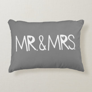 Het perfecte cadeau van Mr en Mrs Wedding Decoratief Kussen