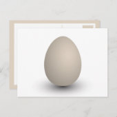 het perfecte ei briefkaart (Voorkant / Achterkant)