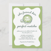 Het perfecte Matcha Green Tea Vrijgezellenfeest Kaart (Voorkant)