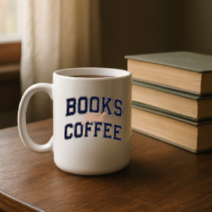 Het perfecte paar: Boeken en koffie Klassieke roma Koffiemok
