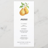 Het perfecte peper Bruidsfeest menu (Voorkant)