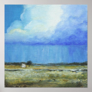 Het Perfecte Schilderen van het Landschap van de Poster