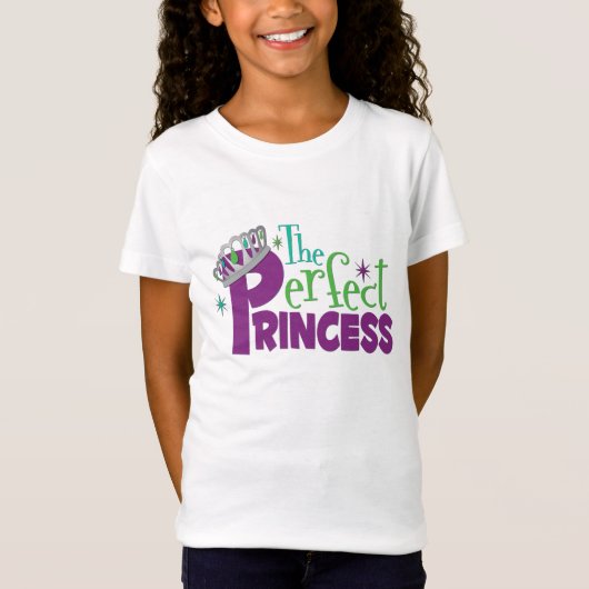 Het perfecte Shirt van Princess Girl (Voorkant)