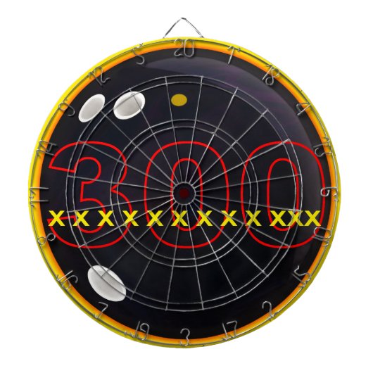 Het perfecte spel spelen dartbord (Voorkant)