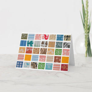 Het perfecte Wenskaart van de Vakantie Pyrex Kaart