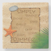 Het perkament op het Onderzetter van de Zand-marme (Voorkant)