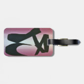 Het Personaliseerbare Bagagelabel van de (Achterkant horizontaal)