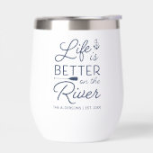 Het persoonlijke leven is beter op de rivier (Links)