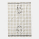 Het persoonlijke leven is beter op het Boerderij Theedoek (Verticaal)